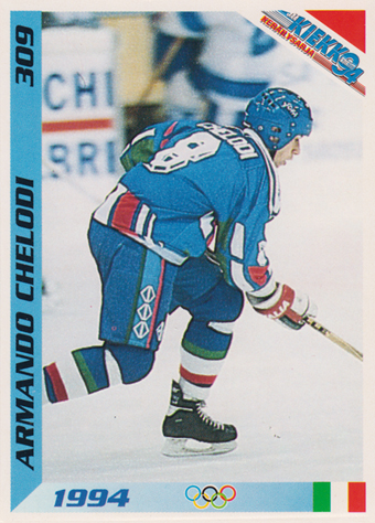 Chelodi Armando 1994 Finnish Jää Kiekko #309