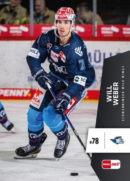 Weber Will 22-23 Playercards DEL #309