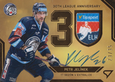 Jelínek Petr 22-23 Tipsport Extraliga 30 let ELH Auto Shield #AVS-PJ