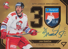 Švrček Jan 22-23 Tipsport Extraliga 30 let ELH Auto Shield #AVS-SV