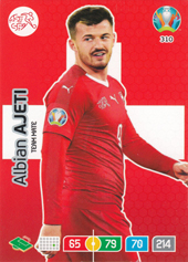 Ajeti Albian 2020 Panini Adrenalyn XL EURO #310