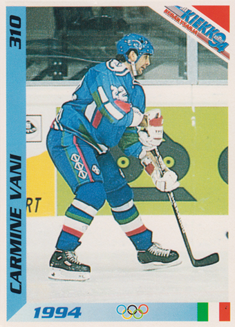 Vani Carmine 1994 Finnish Jää Kiekko #310