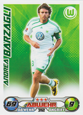 Barzagli Andrea 09-10 Topps Match Attax BL #312