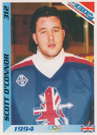 O'Connor Scott 1994 Finnish Jää Kiekko #312