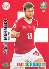 Mehmedi Admir 2020 Panini Adrenalyn XL EURO #313