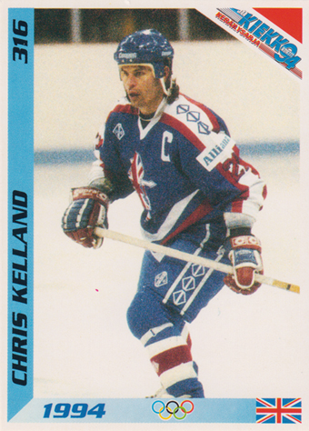 Kelland Chris 1994 Finnish Jää Kiekko #316