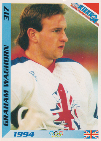 Waghorn Graham 1994 Finnish Jää Kiekko #317