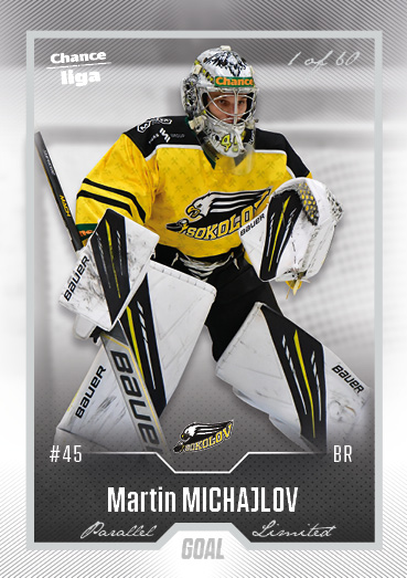 Michajlov Martin 22-23 GOAL Cards Chance liga Silver #32