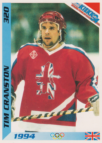 Cranston Tim 1994 Finnish Jää Kiekko #320
