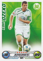 Džeko Edin 09-10 Topps Match Attax BL #321