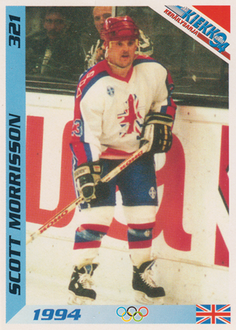 Morrison Scott 1994 Finnish Jää Kiekko #321