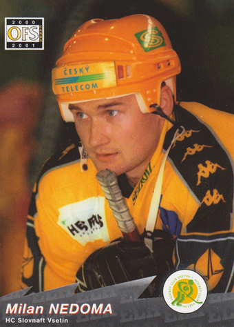 Nedoma Milan 00-01 OFS Cards #324
