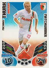 Thurk Michael 11-12 Topps Match Attax BL Matchwinner #326