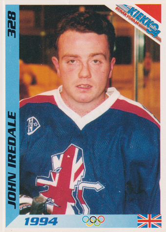 Iredale John 1994 Finnish Jää Kiekko #328