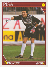 Spagnulo Gianpaolo 1992 Score Italian League #331