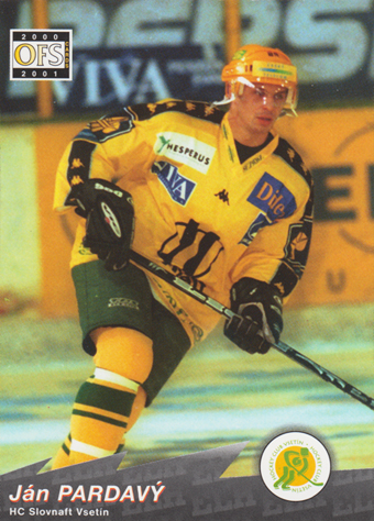 Pardavý Ján 00-01 OFS Cards #333