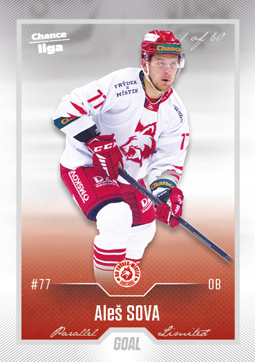 Sova Aleš 22-23 GOAL Cards Chance liga Silver #334