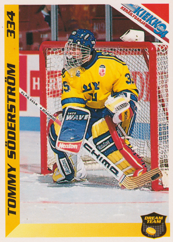 Söderström Tommy 1994 Finnish Jää Kiekko Dream Team #334