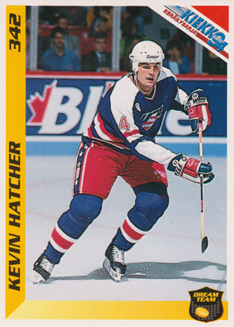 Hatcher Kevin 1994 Finnish Jää Kiekko Dream Team #342