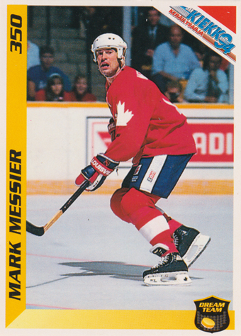 Messier Mark 1994 Finnish Jää Kiekko Dream Team #350