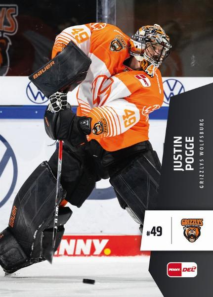 Pogge Justin 22-23 Playercards DEL #351