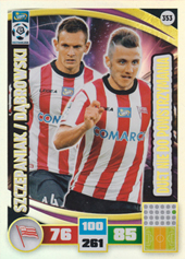 Szczepaniak Dąbrowski 16-17 Panini Adrenalyn XL Ekstraklasa Duet Nie Do Powstrzymania #353