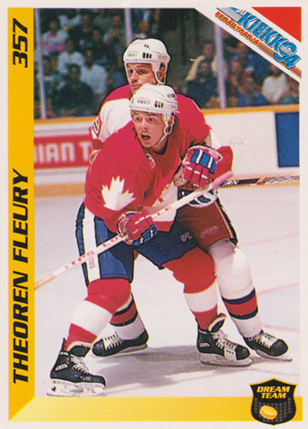 Fleury Theoren 1994 Finnish Jää Kiekko Dream Team #357