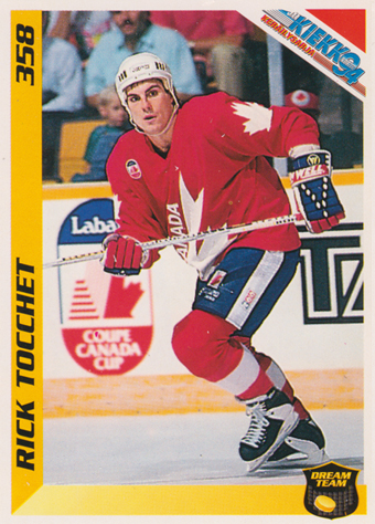 Tocchet Rick 1994 Finnish Jää Kiekko Dream Team #358