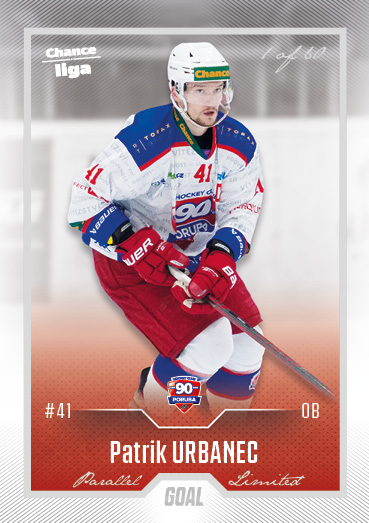 Urbanec Patrik 22-23 GOAL Cards Chance liga Silver #360