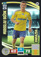 Božok Miroslav 16-17 Panini Adrenalyn XL Ekstraklasa Gwiazda #361