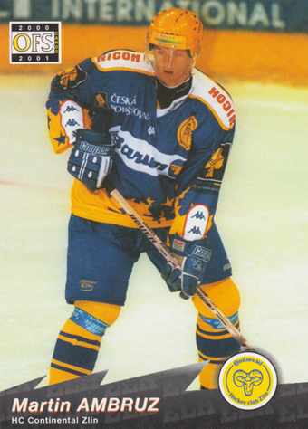 Ambruz Martin 00-01 OFS Cards SP #364