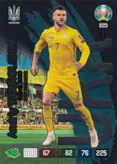 Yarmolenko Andriy 2020 Panini Adrenalyn XL EURO Fans Favourite #366