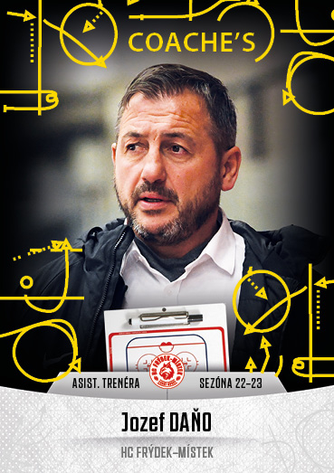 Daňo Jozef 22-23 GOAL Cards Chance liga Coaches #C-37