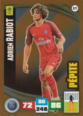 Rabiot Adrien 16-17 Panini Adrenalyn XL Ligue 1 Pépite #377
