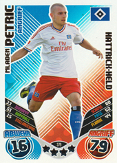 Petrić Mladen 11-12 Topps Match Attax BL Hattrick-Held #379