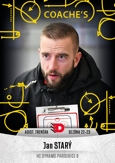 Starý Jan 22-23 GOAL Cards Chance liga Coaches #C-38
