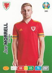 Morrell Joe 2020 Panini Adrenalyn XL EURO #380