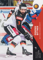 Bittner Dominik 21-22 Playercards DEL Nationalmannschaft #382