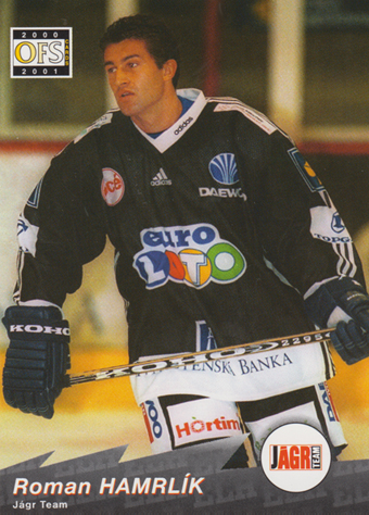 Hamrlík Roman 00-01 OFS Cards #382