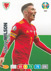 Wilson Harry 2020 Panini Adrenalyn XL EURO #382