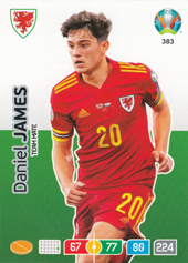 James Daniel 2020 Panini Adrenalyn XL EURO #383