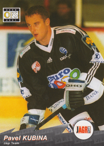 Kubina Pavel 00-01 OFS Cards #383