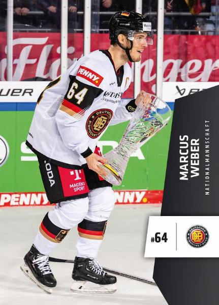 Weber Marcus 22-23 Playercards DEL Nationalmannschaft #384