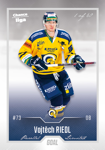 Riedl Vojtěch 22-23 GOAL Cards Chance liga Silver #391