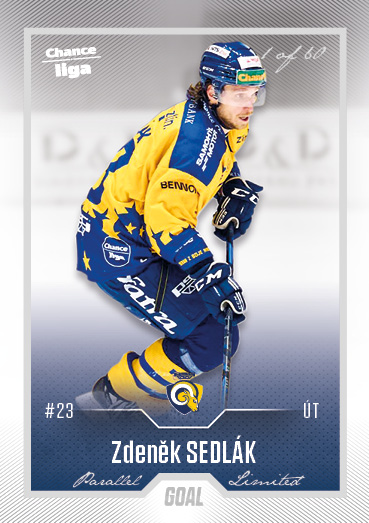 Sedlák Zdeněk 22-23 GOAL Cards Chance liga Silver #393