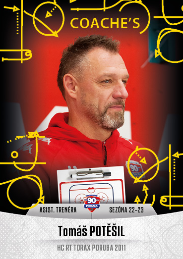 Potěšil Tomáš 22-23 GOAL Cards Chance liga Coaches #C-40