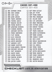 Checklist 20-21 O-Pee-Chee #400