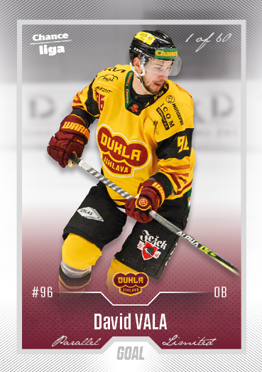 Vala David 22-23 GOAL Cards Chance liga Silver #405