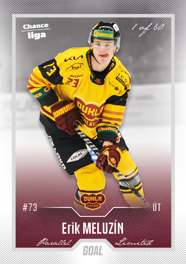Meluzín Erik 22-23 GOAL Cards Chance liga Silver #411