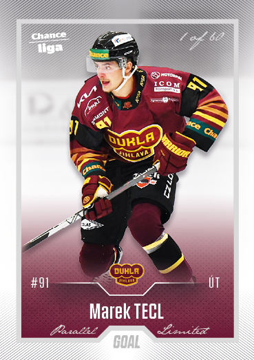 Tecl Marek 22-23 GOAL Cards Chance liga Silver #412